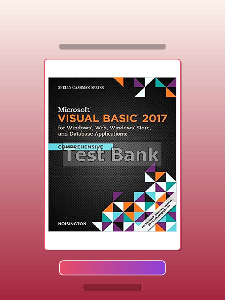 Microsoft Visual Basic 2017 for Windows Web and Database Applications ...
