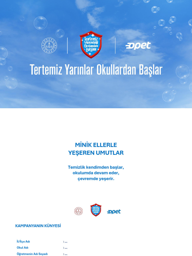 TYOB_Örnek Proje | PDF