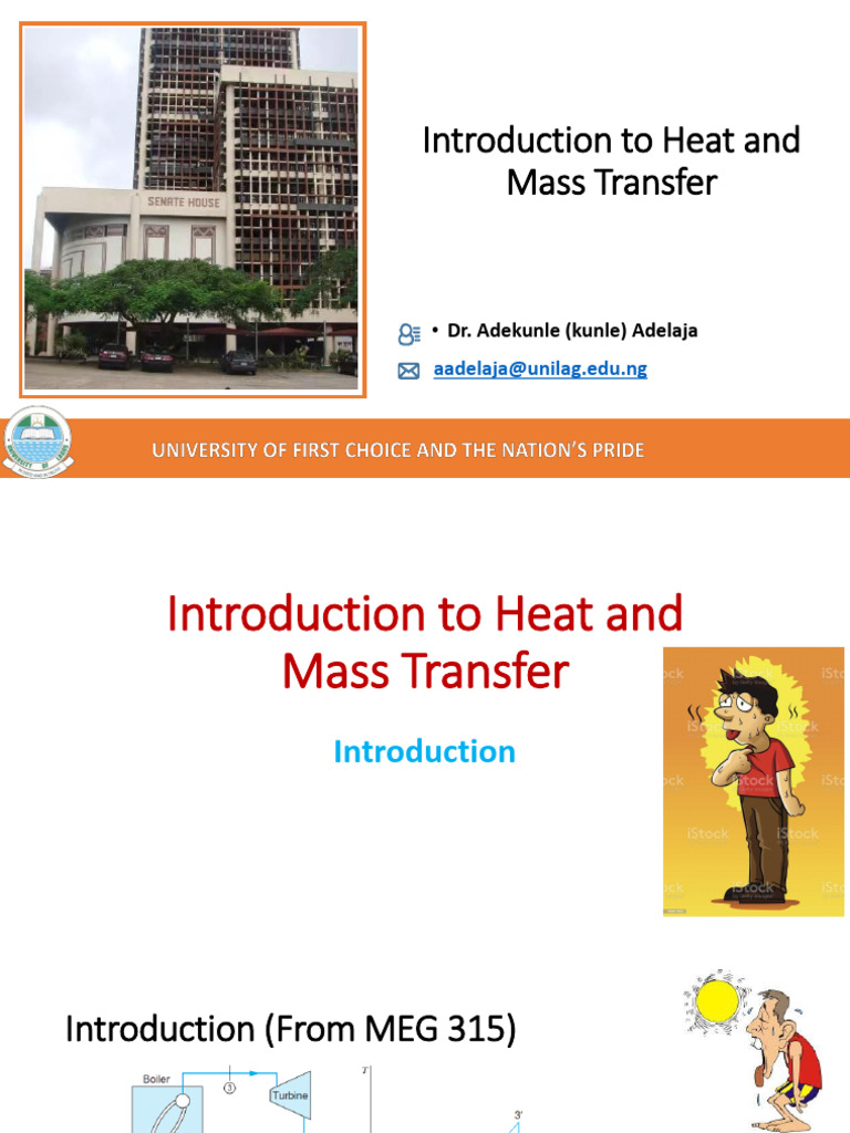 Heat and Mass Transfer Fundamentals | PDF | Heat Transfer | Heat