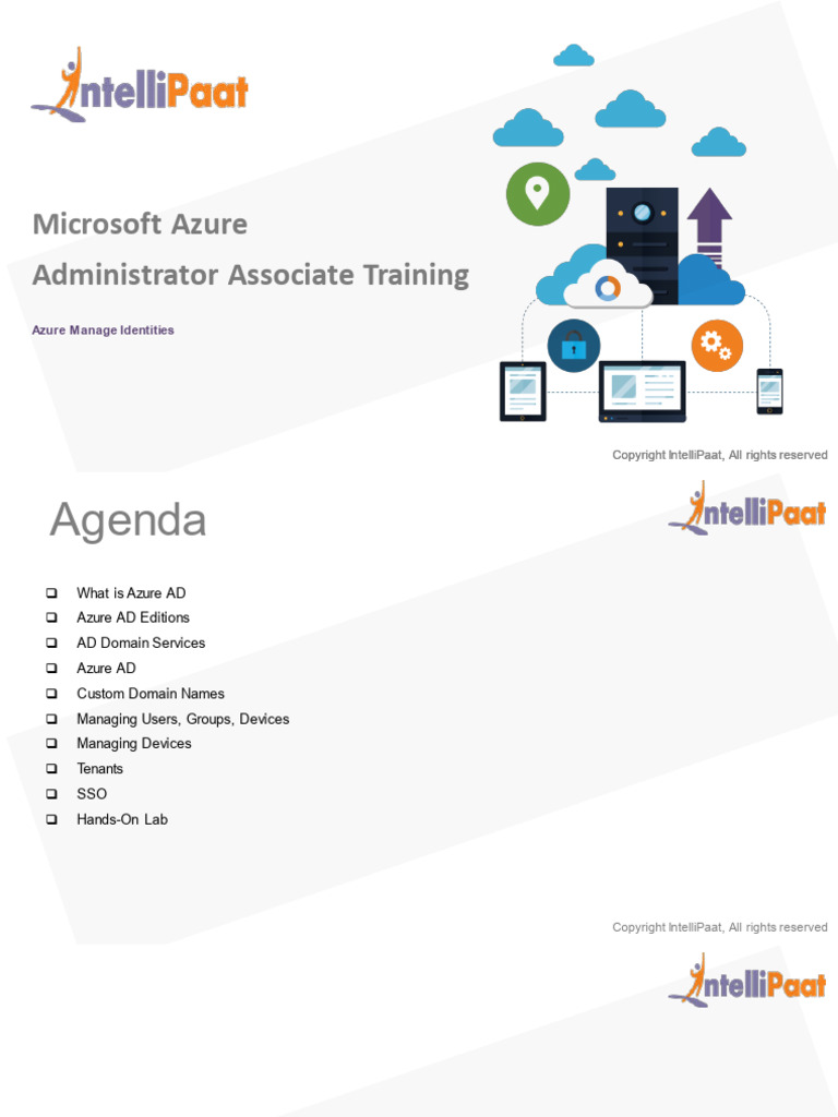 Microsoft Azure AD Administrator Training | PDF | Active Directory ...