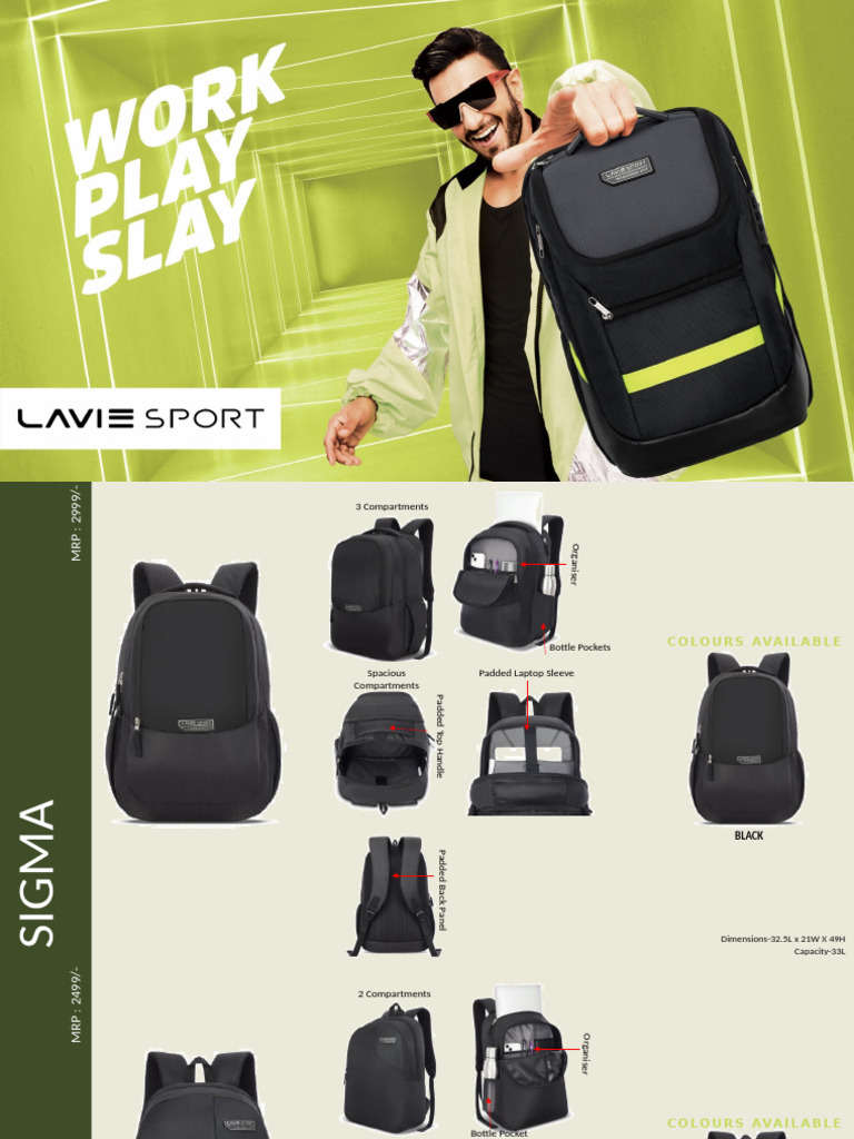 Sigma Segno Backpack | PDF