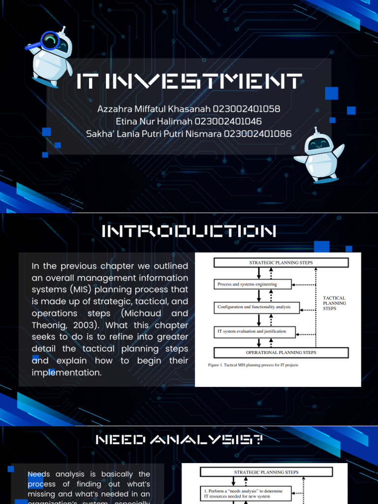 IT Investment Planning and Performance Measurement | PDF | Return On ...