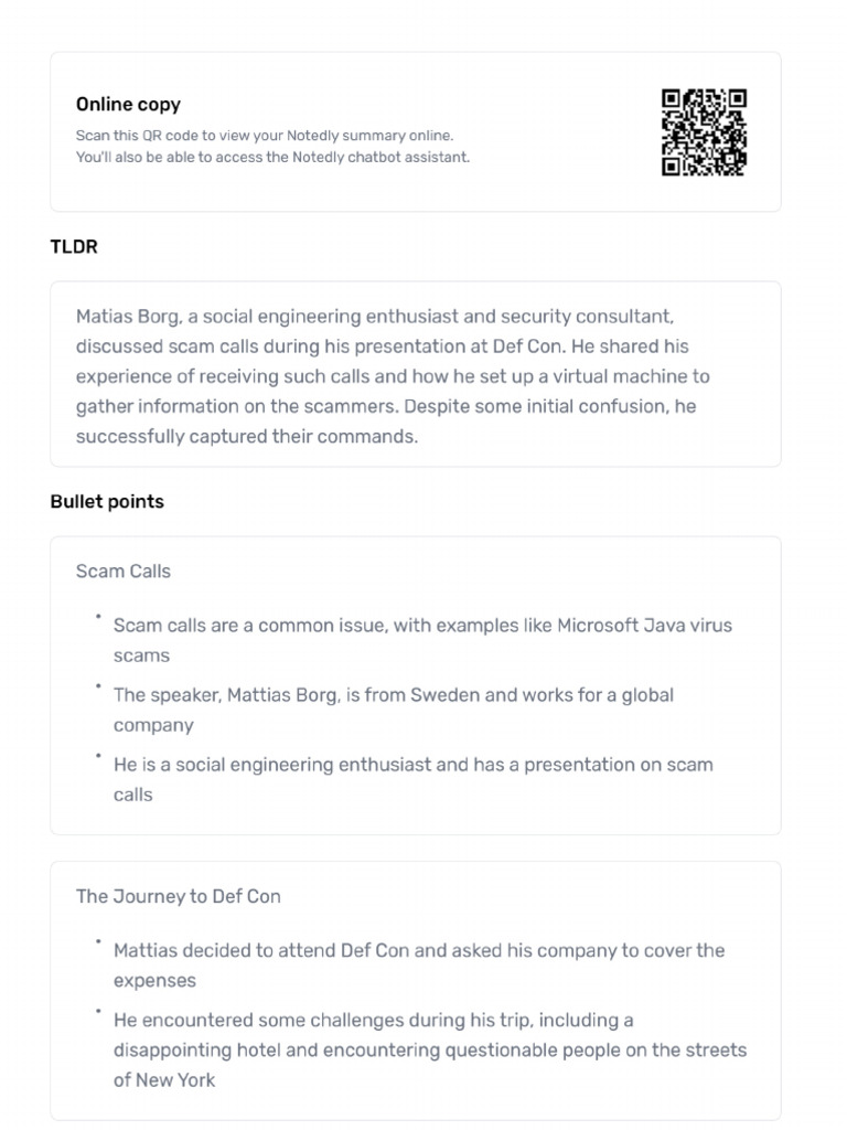 Lecture Five - Scam Calls | PDF