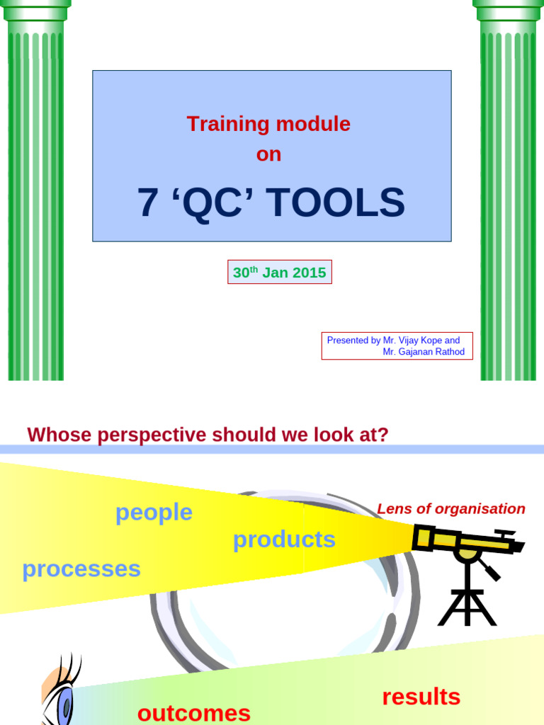 7 Essential QC Tools for Quality Improvement | PDF | Scatter Plot ...