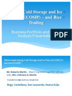 Edong Cold Storage and Ice Plant (ECOSIP) - and Rice Trading