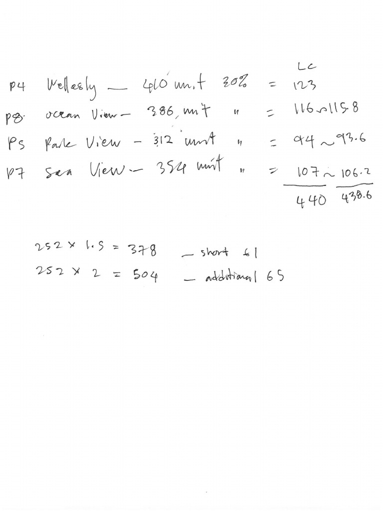 Low Cost Calculation | PDF