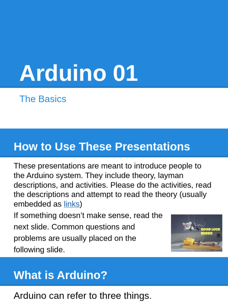 Introduction to Arduino Basics | PDF | Arduino | Software