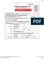 GAT General Application Form
