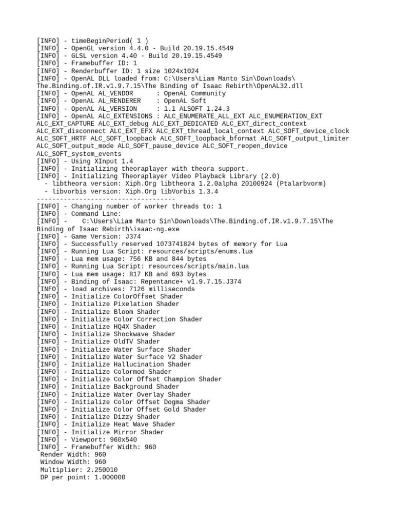 Log | PDF | Shader | Computing