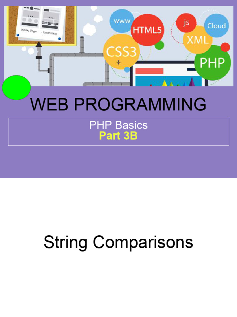 PHP String Comparison Methods | PDF