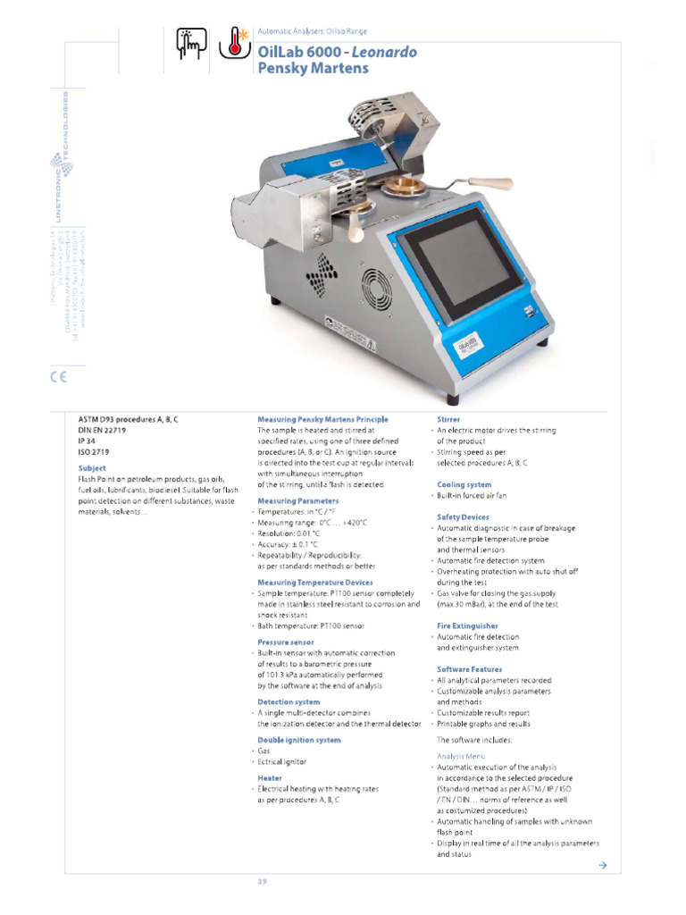 6000_flash Point Data Sheet | PDF