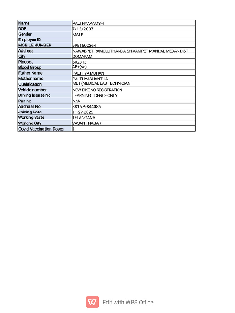 Hc Id Format | PDF