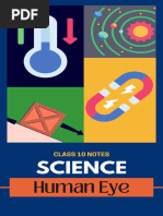 Human Eye & Colourful World Guide | PDF
