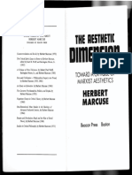 The Aesthetic Dimension, Herbert Marcuse