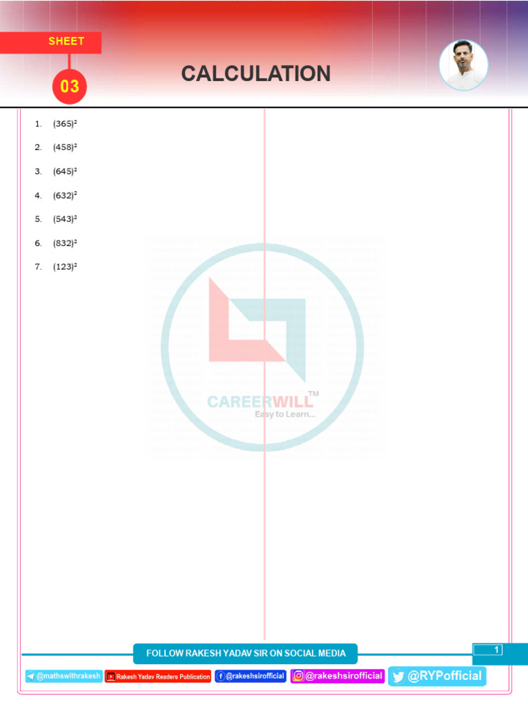 Calculation Sheet-03 497356 Crwill | PDF