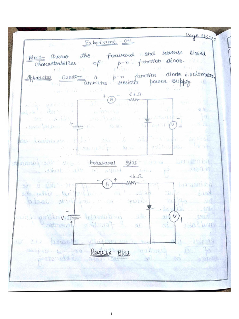 PEC Lab Practical 4, 5, 6,7 | PDF