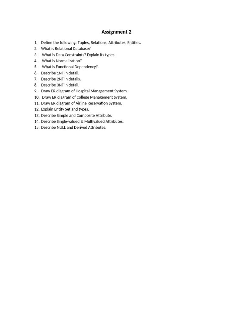 Assignment 2 | PDF