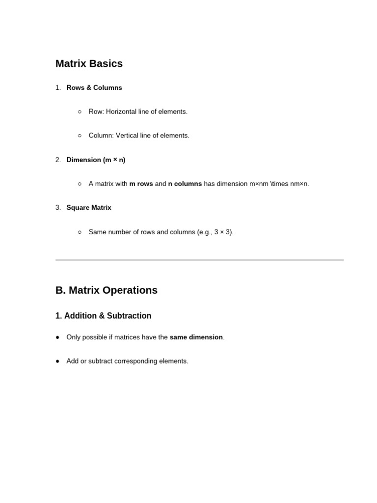 ACT 02 - Matrix | PDF