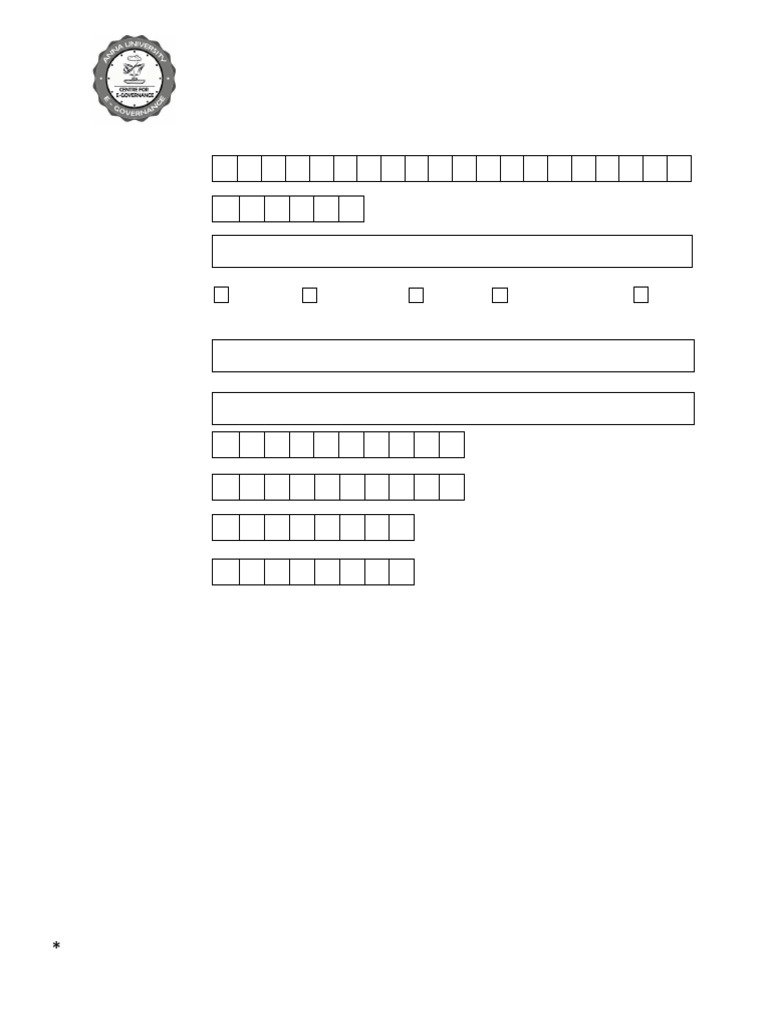 Academic a Form | PDF