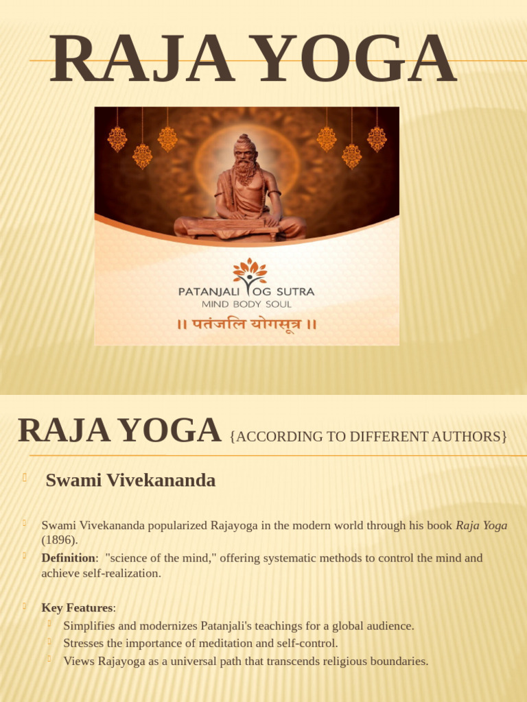 Understanding Raja Yoga: A Comprehensive Guide | PDF | Yoga | Hatha Yoga