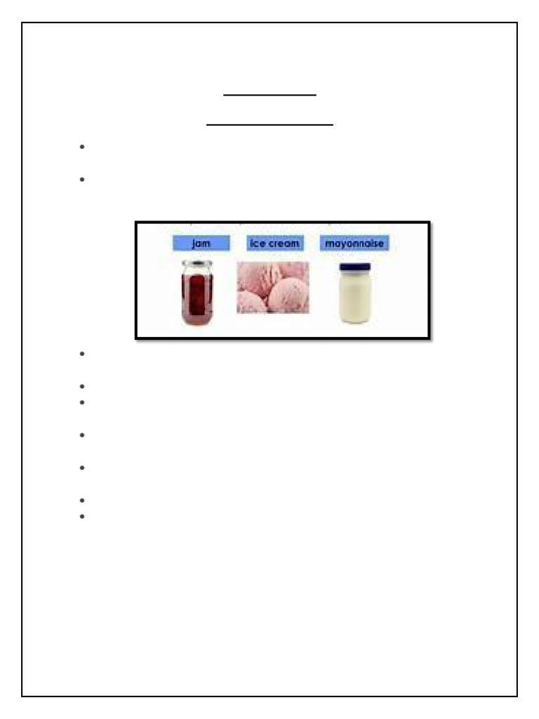 Understanding Colloids in Food Science | PDF | Emulsion | Colloid