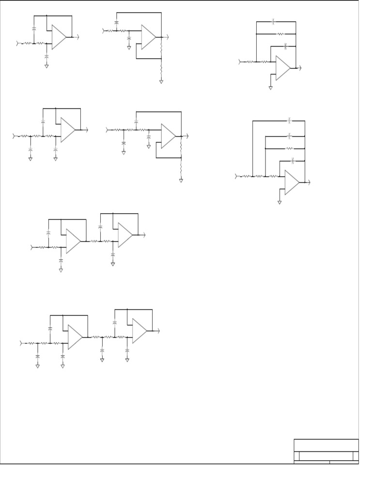 1KHz Butterworth Low Pass Filter Designs | PDF | Low Pass Filter ...