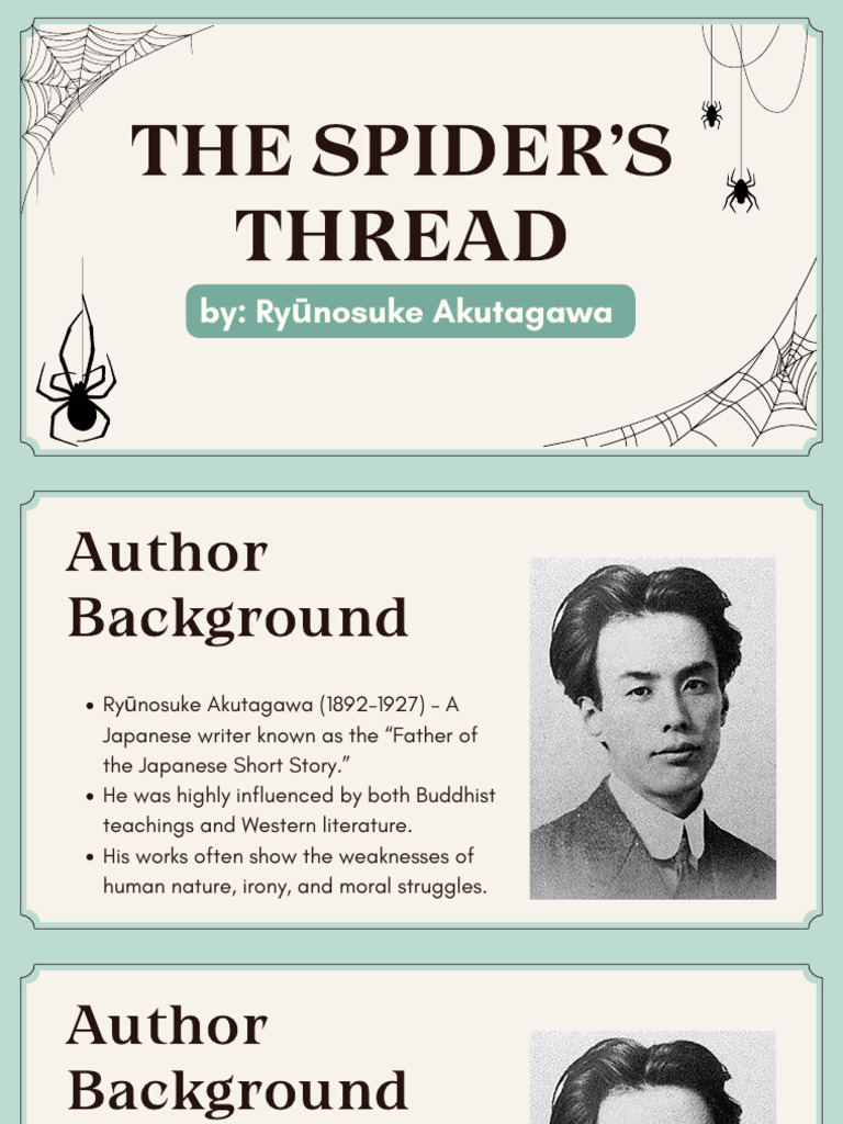 The Spiders Thread | PDF | Salvation | Sin