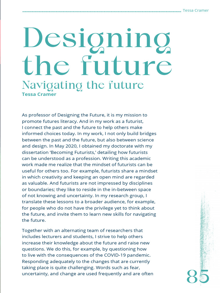 Designing the Future | PDF | Design Thinking | Design