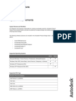 Product Design Suite System Requirements Letter