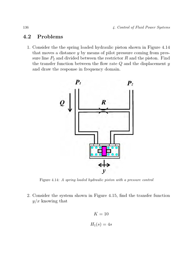 Fluid Power System Control Analysis | PDF | Pump | Actuator