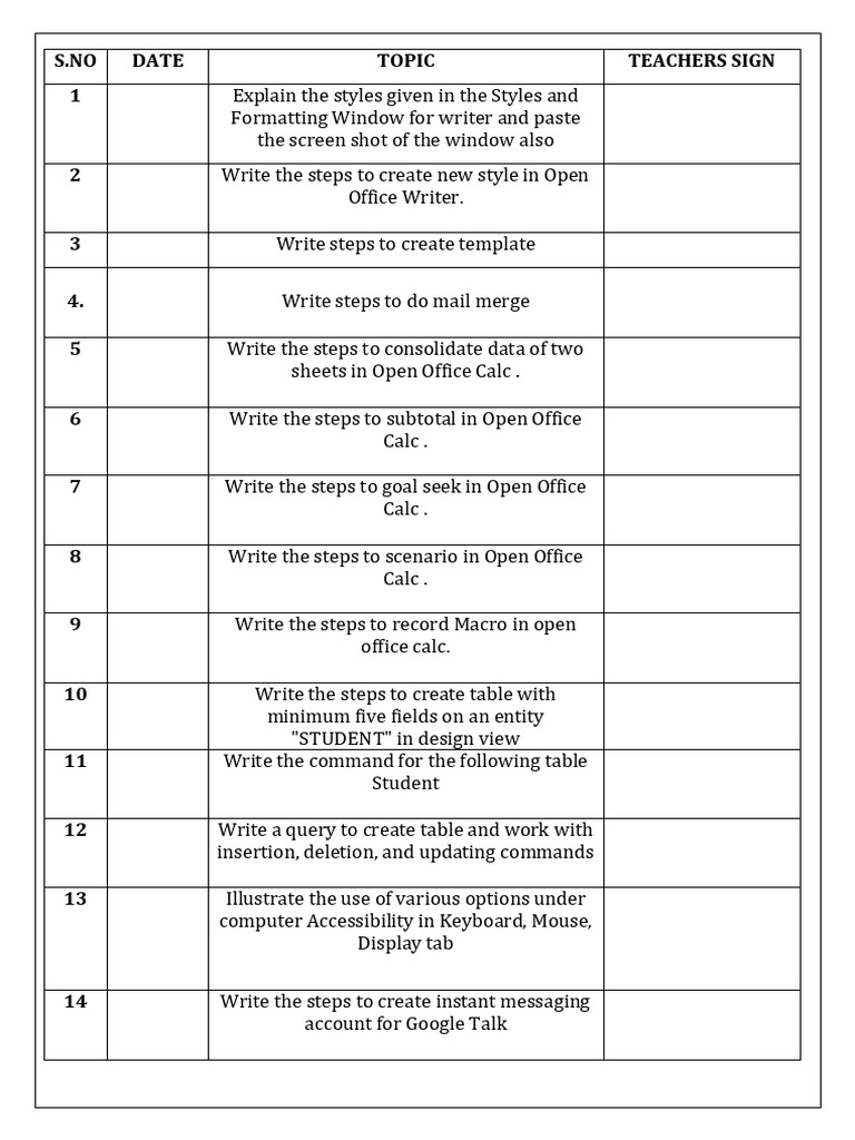 Open Office Writer & Calc Tutorials | PDF | Computer Keyboard | Software