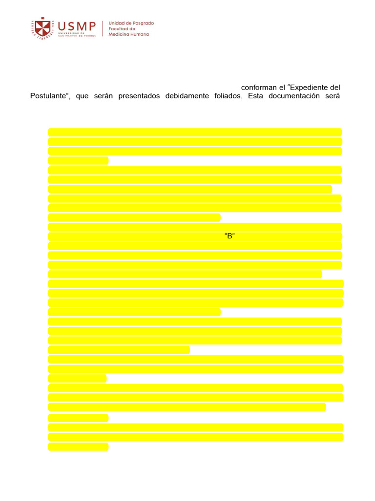 Anexo A - Requisitos para Postular Al Exun 2024 | PDF