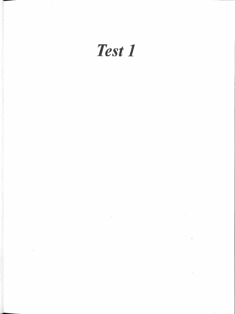 MOCK TEST 1 | PDF