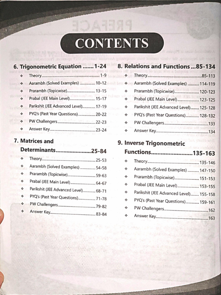 Maths Module 2 Preface | PDF