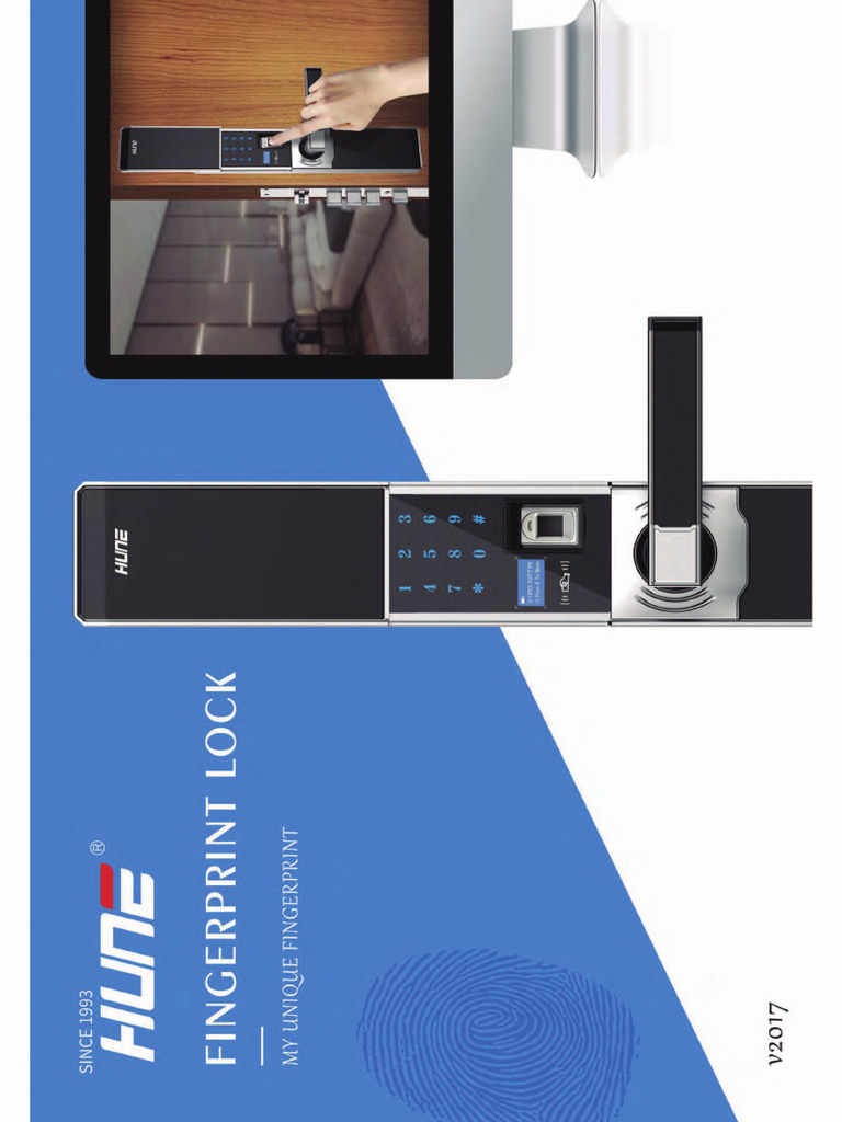 Hune Fingerprint Lock | PDF