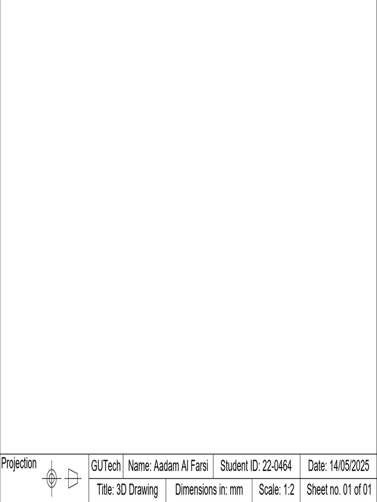 Drawing 1 Final Exam-Layout1 | PDF
