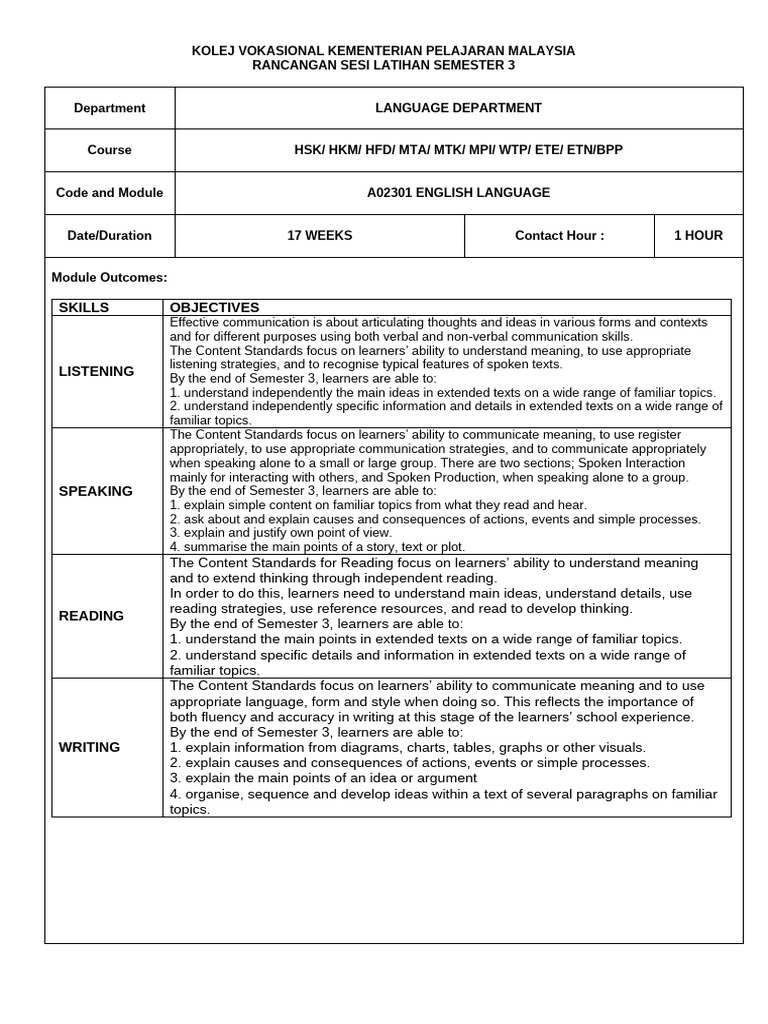 RSL A02301 English Language 2020 | PDF | Information | Learning