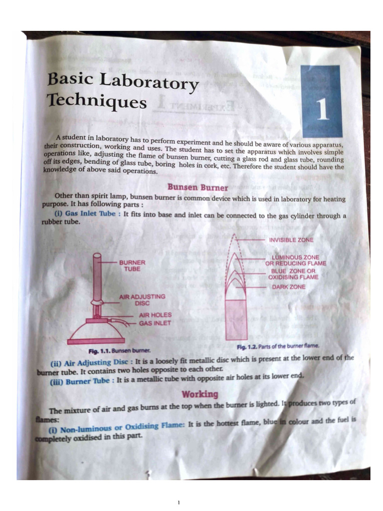 Basic Laboratory Techniques | PDF