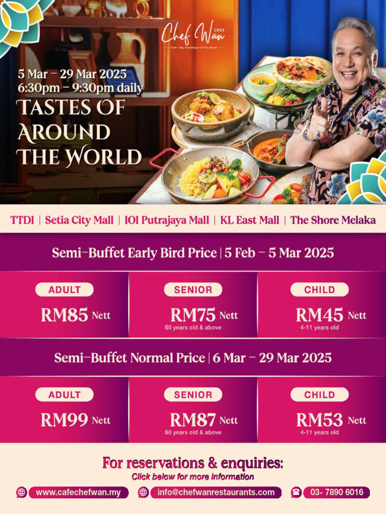 CCW Buffet Ramadhan Website | PDF