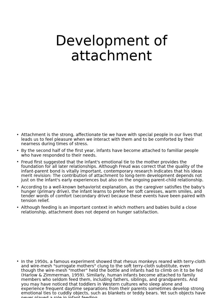 Understanding Infant Attachment Types | PDF | Attachment Theory | Infants
