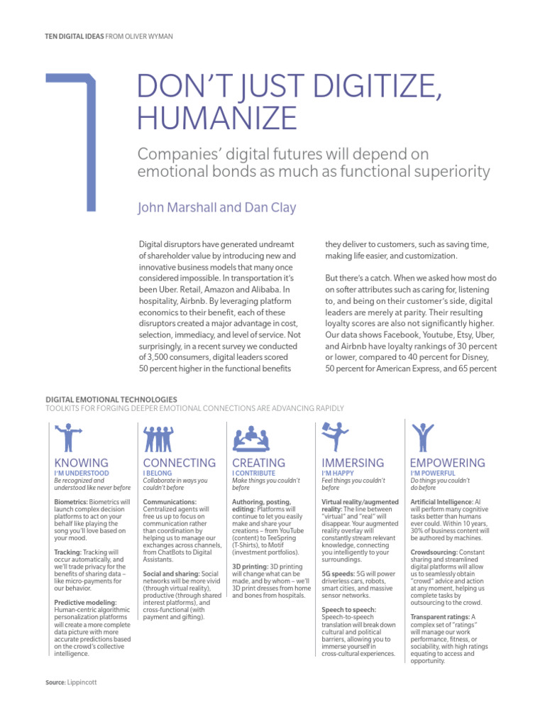 7_Dont-Just-Digitize-Humanize | PDF | Artificial Intelligence ...