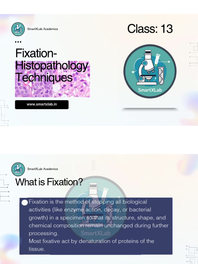 Histo Fixative | PDF