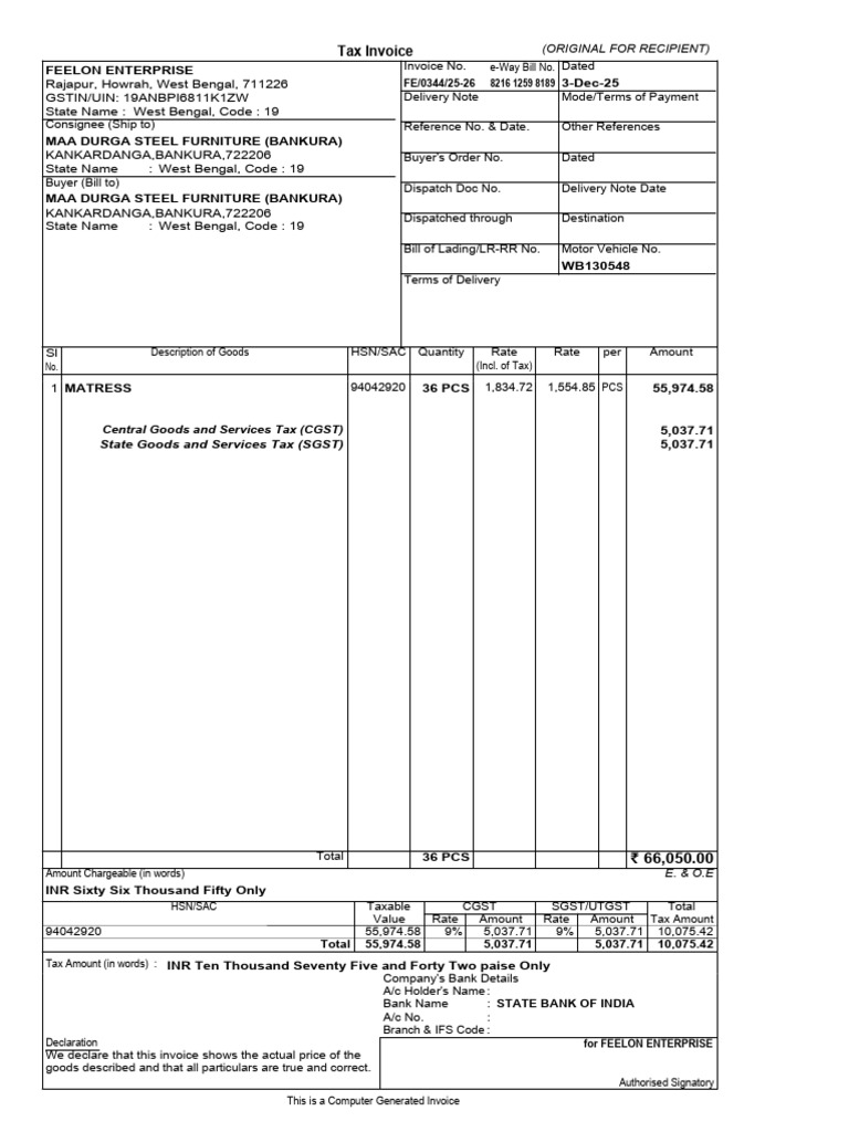 0344 | PDF | Invoice | Payments