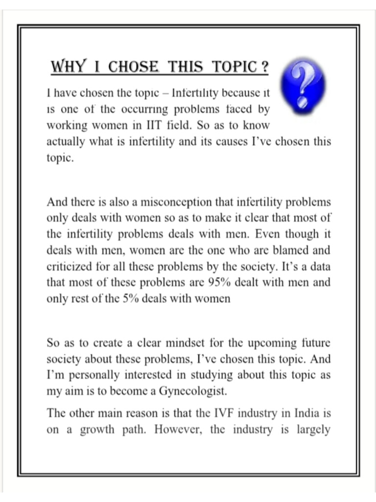 Infertility | PDF