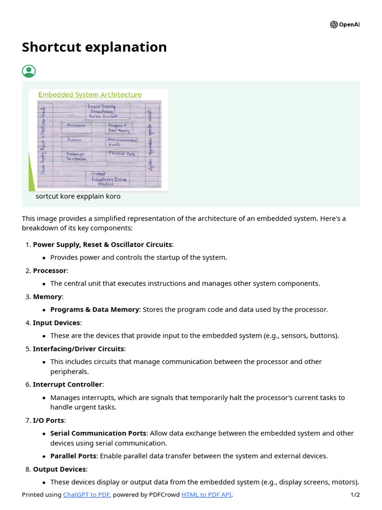 Shortcut Explanation | PDF