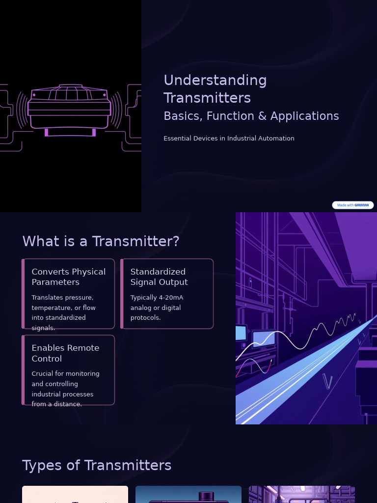 Transmitters: Types, Functions & Uses | PDF | Internet Of Things ...
