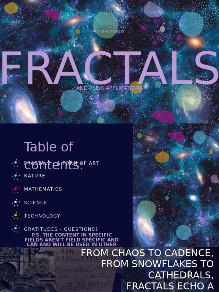 Fractals: Art, Science, and Technology | PDF | Fractal | Pattern