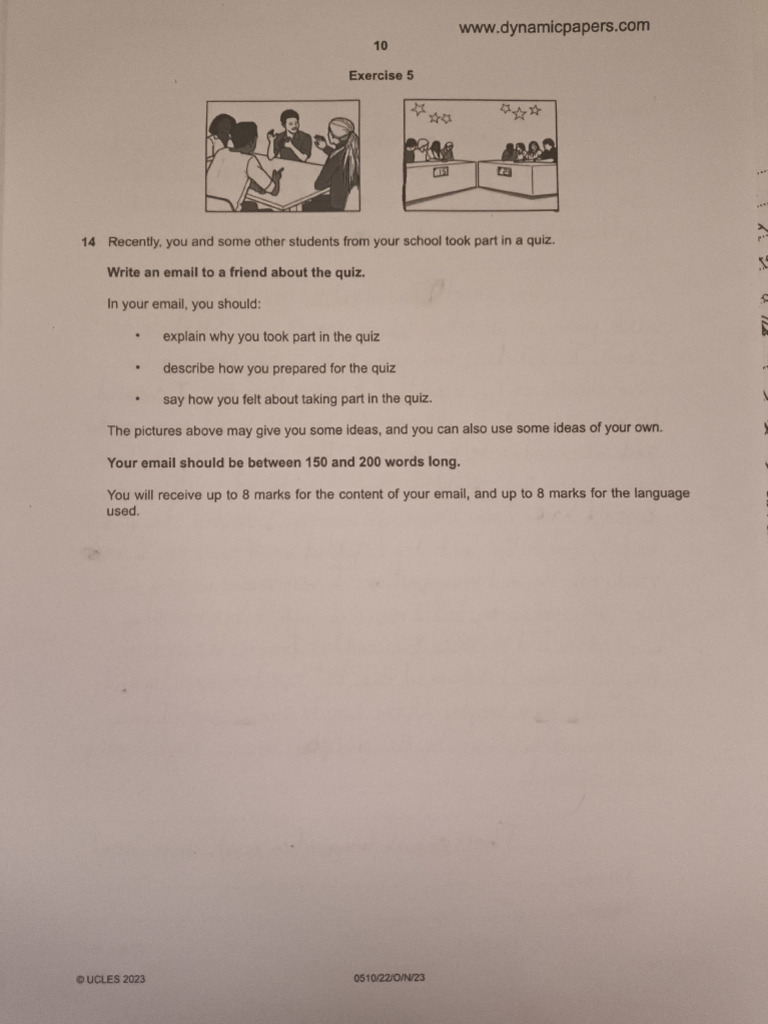 English Practice OctNov 23 V2 | PDF