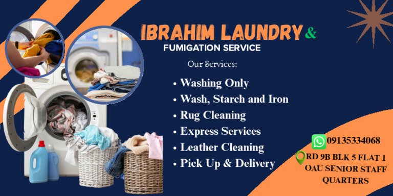 Ibrahim Laundry Services Overview | PDF