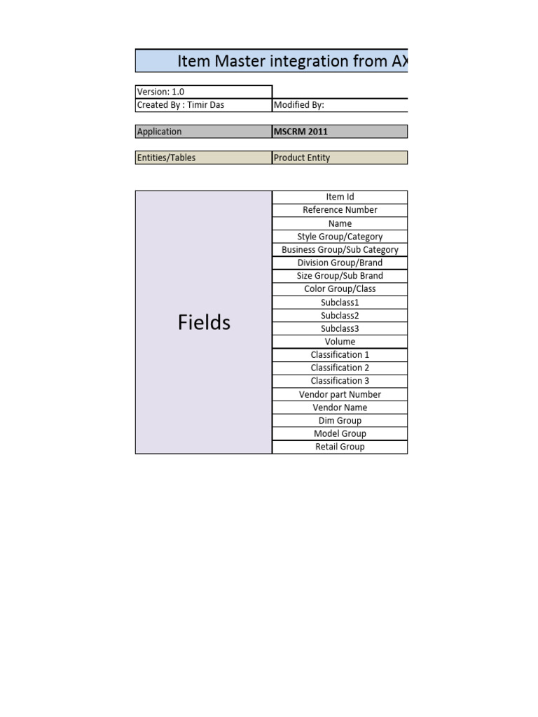 MSCRM 2011 Product Entity Integration Guide | PDF | Computing Platforms ...